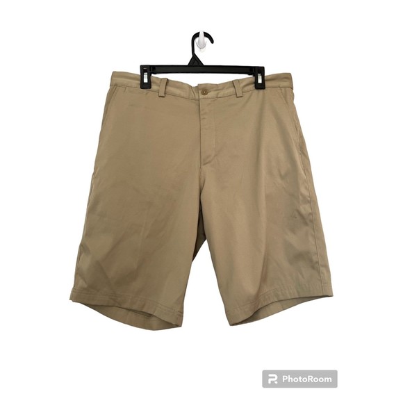 Nike Golf Khaki Shorts men’s size‎ 34 - Picture 1 of 6
